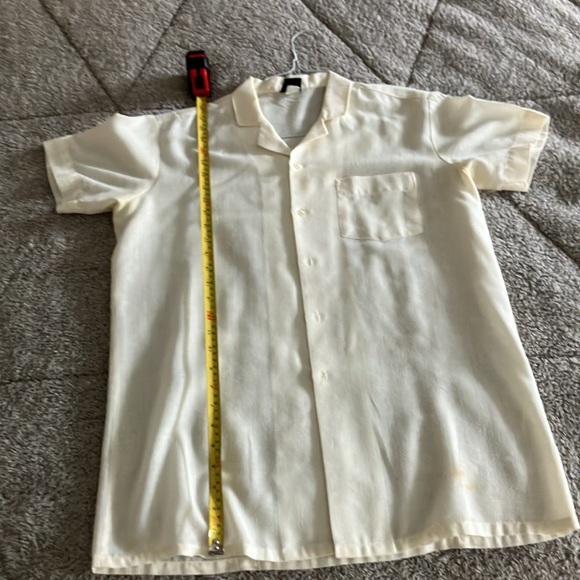 Vintage 50s Linen Levi’s Men’s Medium Short Sleeve - Picture 5 of 5